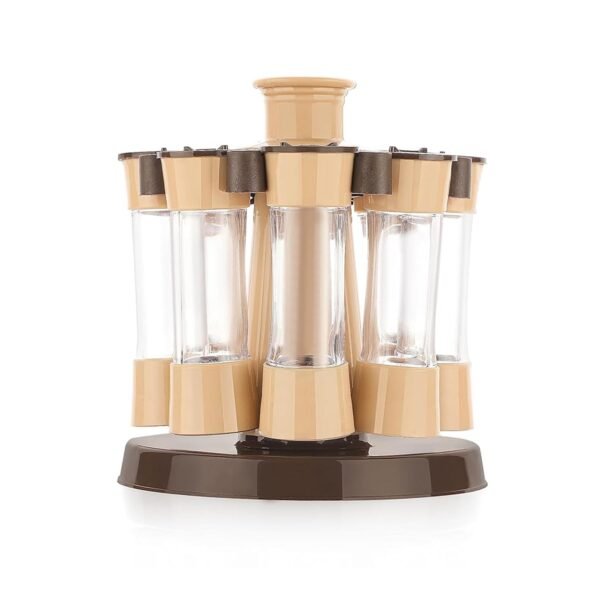 360 Revolving Spice Rack for Kitchen and Dining Table, 8 Spice jars - Image 5