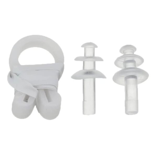 Swimming Goggles with Ear & Nose Plugs, Adjustable, Anti-Fog & Waterproof - Image 4