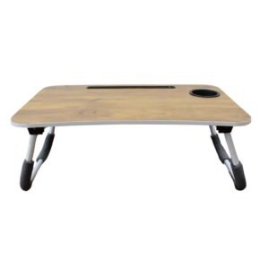 Multi-Purpose Laptop Desk for Study and Reading with Foldable, Cupholder &