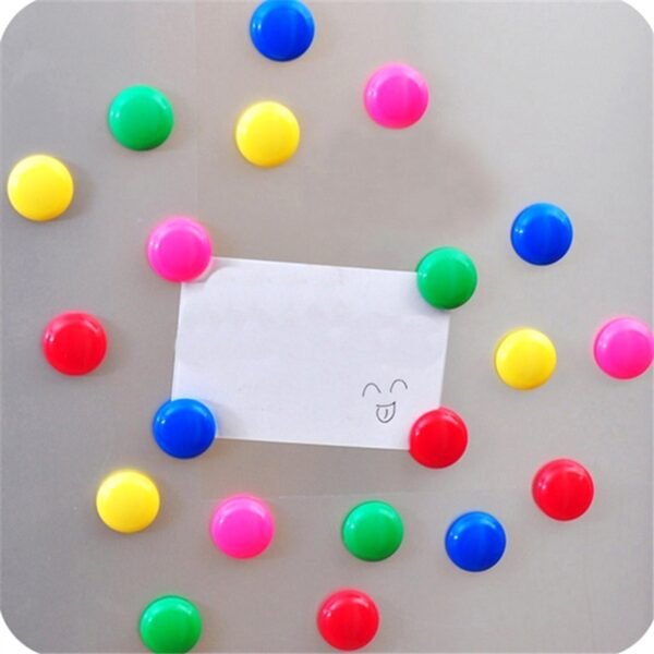 White Board Magnetic Particle Circle 2cm Color Magnetic Nail Household Teaching - Image 5