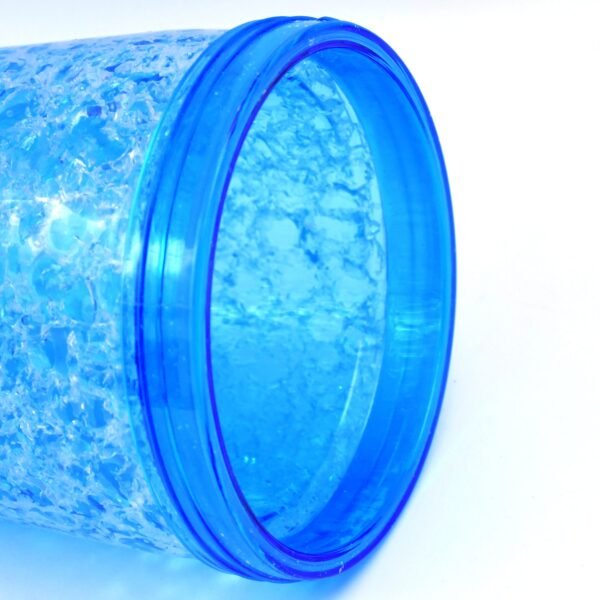 Plastic Reusable Sipper Tumbler with Lid and Straw (1 Pc / 500 ML / Mix Color / - Image 3
