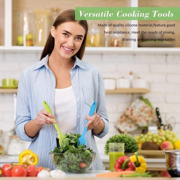 Silicone Cooking Cookware Heat-Resistant Kitchen Utensils Cookware Kitchenware - Image 5