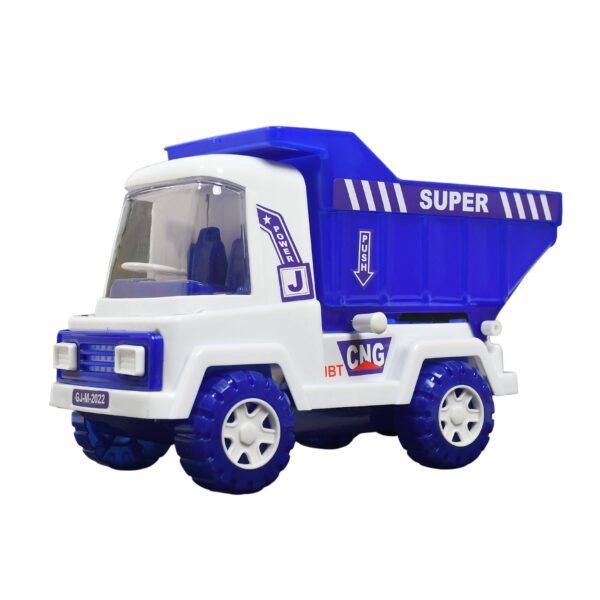 Big Friction Powered Dumper Truck Toy for Kids - Image 4