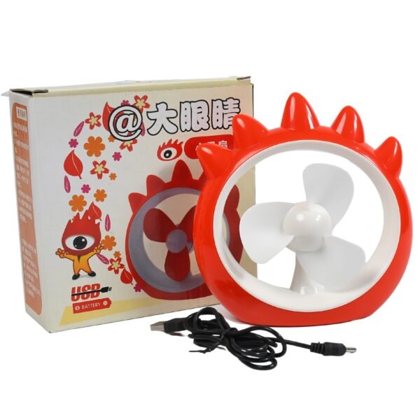Mini Desktop Fan ? Rechargeable USB Cooling Fan for Home, Office & Car (Battery - Image 4