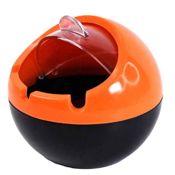 Ball Ashtray PP Plastic Windproof with Lid Indoor Outdoor Patio Car Portable - Image 5