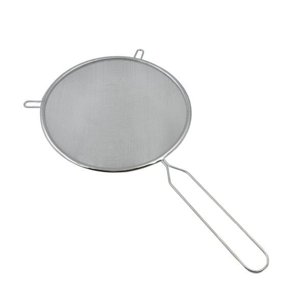 Big Mesh Strainer With Handle Stainless Steel Oil Straine, Mesh Sieve - Image 5