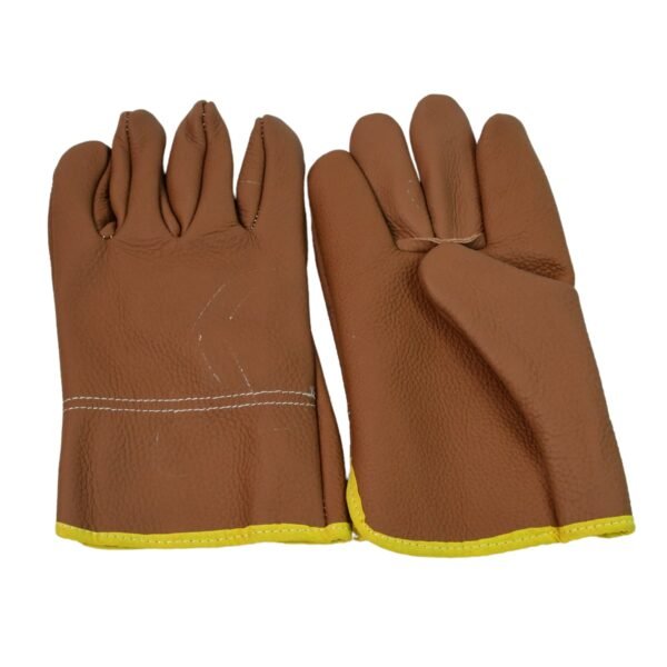 Gloves Gardening Gloves for Men Women Leather Gloves Heavy Duty Gloves (1 Pair) - Image 5