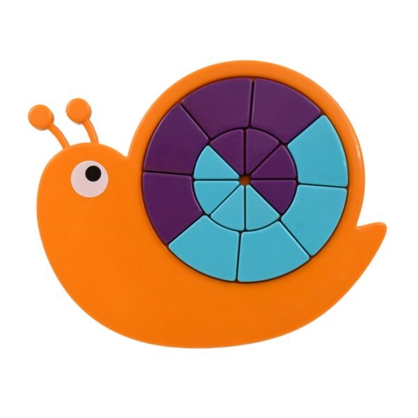 Mini Snail Puzzle ? STEM Educational Toy, Puzzle Games for Ages 3-6 (Mix Color) - Image 4