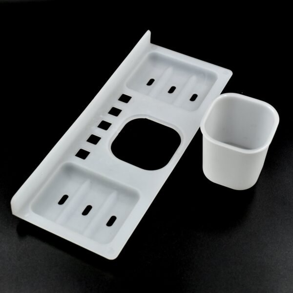4 in 1 Plastic Soap Dish and plastic soap dish tray used in bathroom and - Image 3