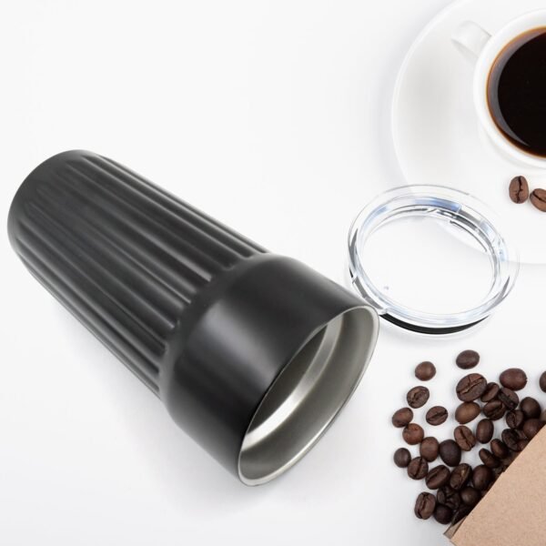 Stainless Steel Vacuum Insulated Travel Mug with Lid (1 Pc) - Coffee, Tea - Image 4