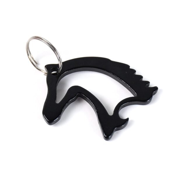Metal Horse Face Shaped Keychain (1 Pc) - Image 5
