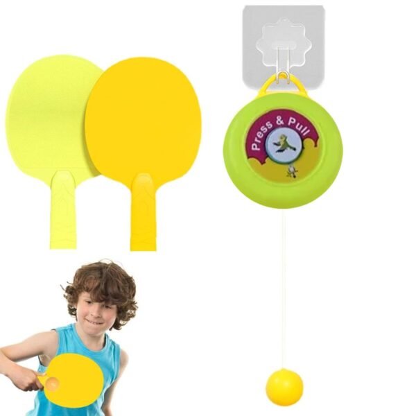 Portable Indoor Hanging Table Tennis with Three Ball, Table Tennis Self - Image 4