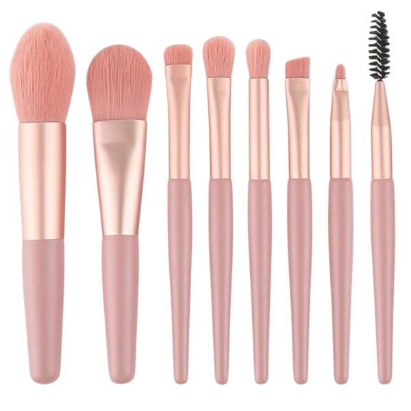 Premium Makeup Brush Set (8 Pcs Set / Mix Color) - Image 5