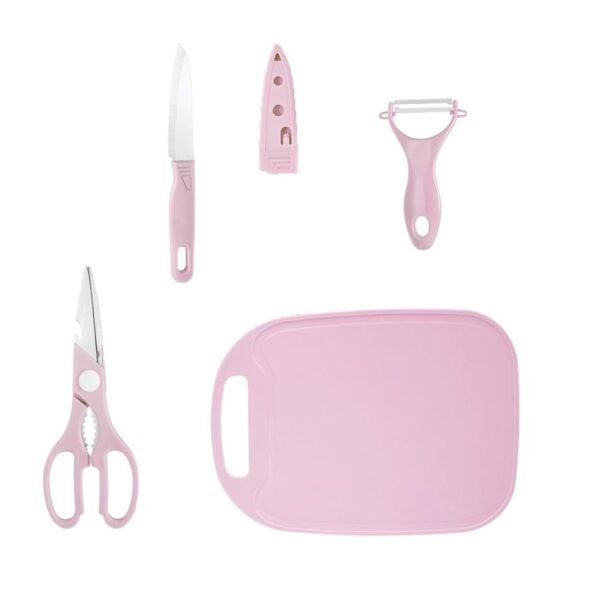 Mini Travel Cutting Board Set, 4 Pcs Portable Mini Camping Plastic Cutting - Image 4