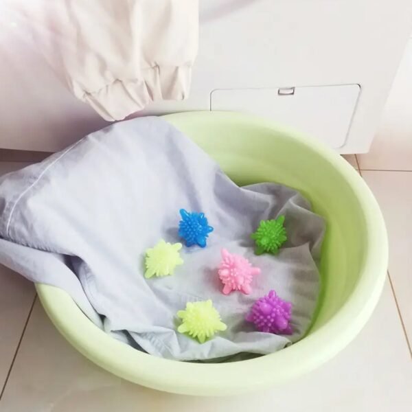 Soft Star Laundry Dryer Balls ? 10-Piece Multi-Color Clothes Softener - Image 4
