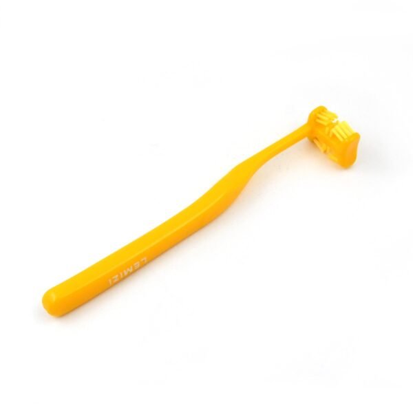 Six-Sided Soft Toothbrush, Anti-Bacterial 6 Sided Care (1 Pc/ Mix Color) - Image 5