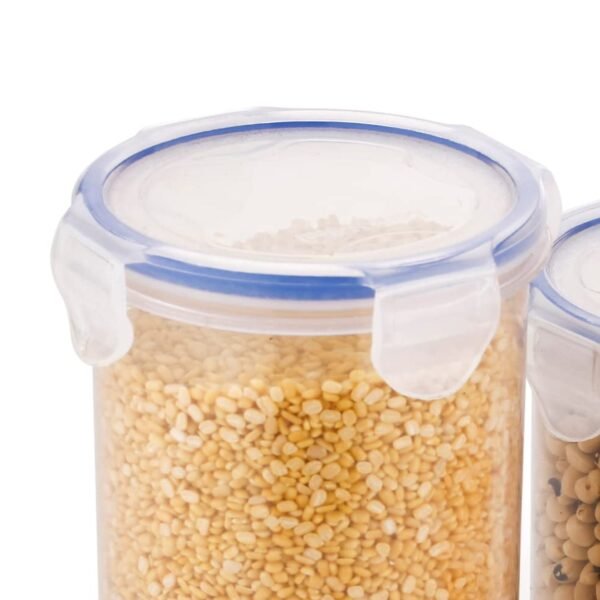 Leakproof & Airtight: 3 Pc Round Food Storage Set (500ml-1500ml) - Image 3