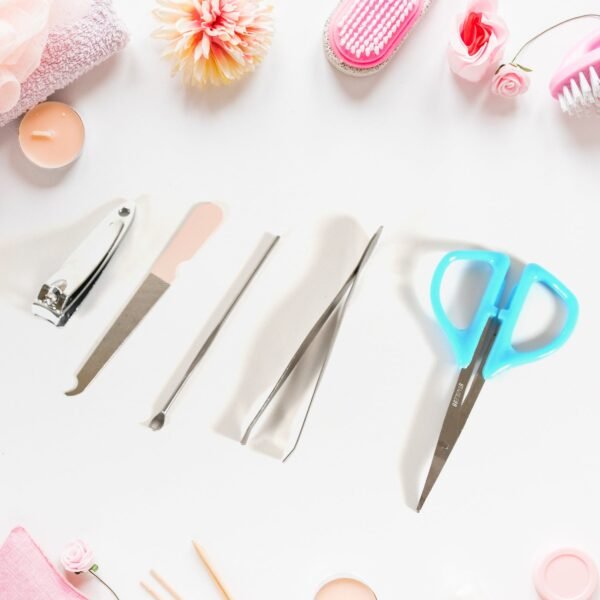 5 IN 1 Stainless Steel Professional Manicure Set, Nail Cutter For Women, Nail - Image 5