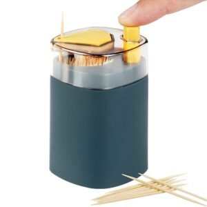 Pop-Up Automatic Toothpick Dispenser ? Safe & Novel Storage Container