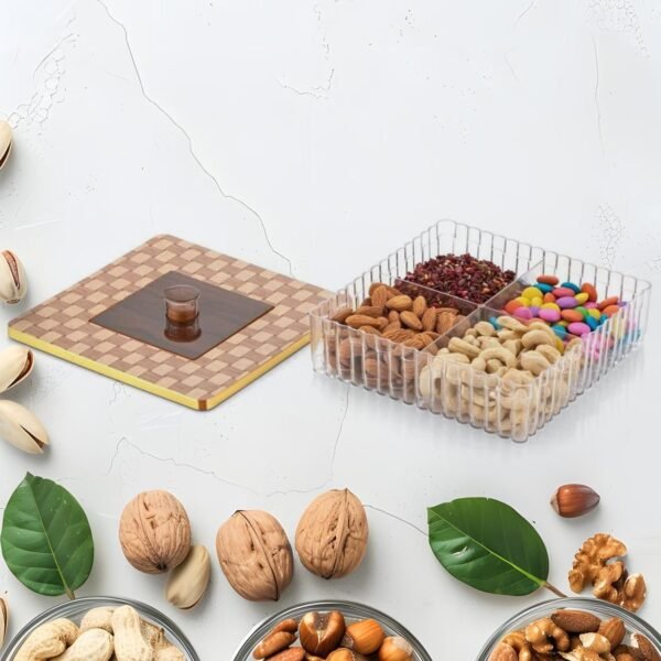 Plastic Super King Exclusive Mukhavasdani Dry Fruit boxes (1 Pc) - Image 3