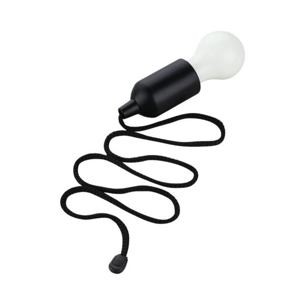 LED Pull Cord Light ? Hanging Black LED Bulb (1 Pc) - Image 4