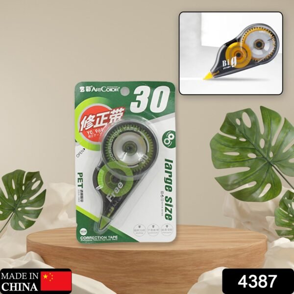 Office Correction Tape Easy to Use Applicator for Timely Correction of Writings - Image 2