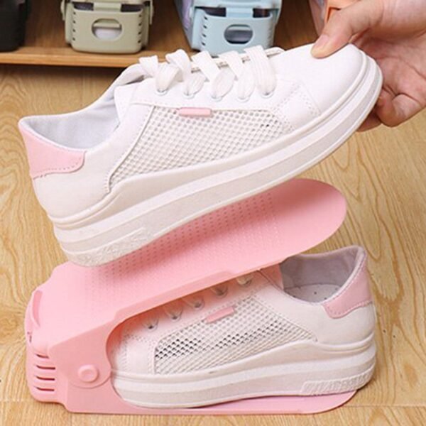 ADJUSTABLE FOLDING SHOE SLOTS ORGANIZER. - Image 2