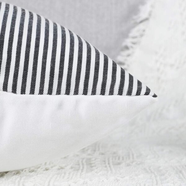 Decorative Pillow Covers Cushion Cases Soft Cotton (26  x  26 Inch / 1 Pair / 2 - Image 4