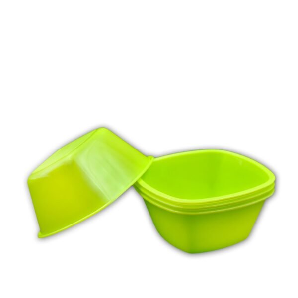 Square Plastic Bowl For Serving Food (Pack of 4) - Image 4