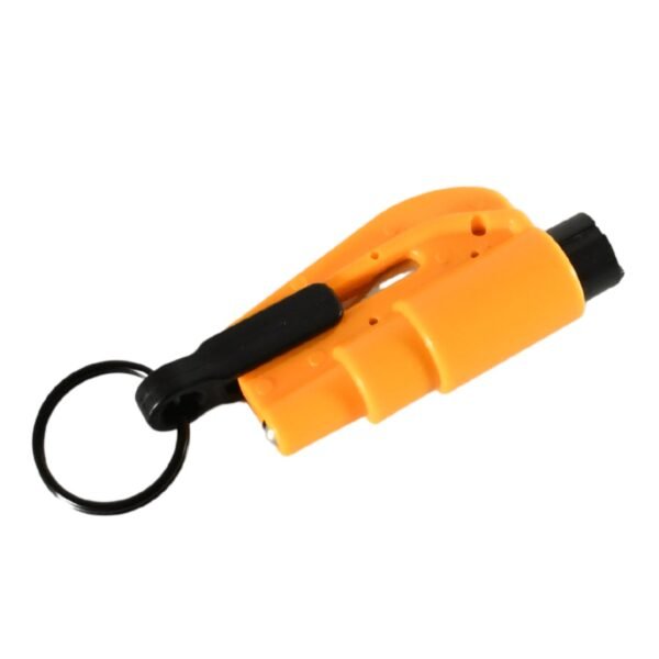 2-in-1 Emergency Safety Cutter ? Keychain Tool for Glass Breaking & Seatbelt - Image 3