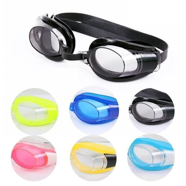 Swimming Goggles with Ear & Nose Plugs, Adjustable, Anti-Fog & Waterproof - Image 3