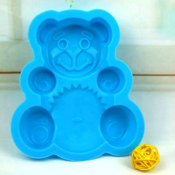 Set of 4 Silicone Animal Moulds for Cake, Chocolate, Soap & Candle Making - Image 3