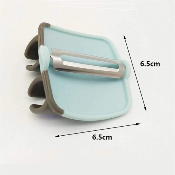 Hand Palm Peeler with Rubber Grip for Fruits & Vegetables - Image 5