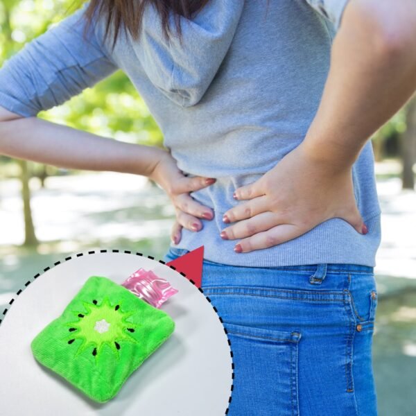 Green Sun Compact Hot Water Bag with Cover ? Pain Relief Warmer for Neck, - Image 4