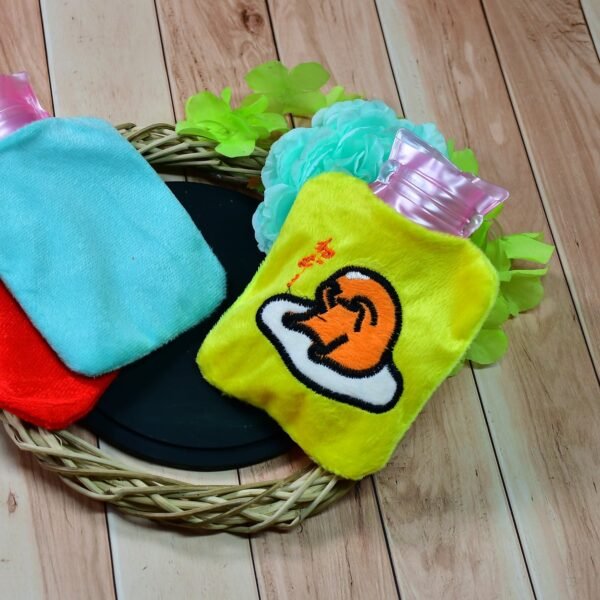 Yellow Duck Head Hot Water Bag for Pain Relief & Warmth (Cover, Small) - Image 4