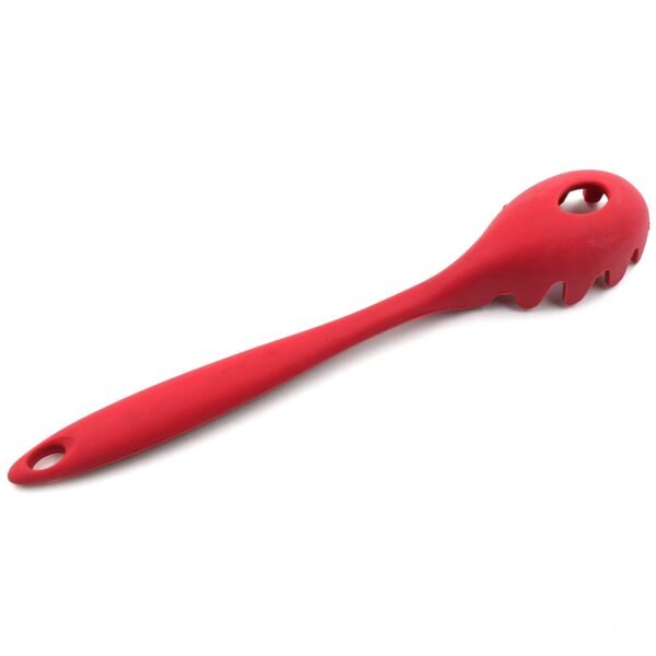Pasta Fork Silicone Cookware Spaghetti Strainer Server Spoon no Hurt The Pot - Image 4