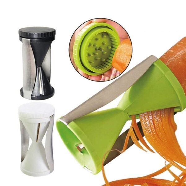 Portable Stainless Steel Handheld Spiralizer & Vegetable Slicer - Image 4