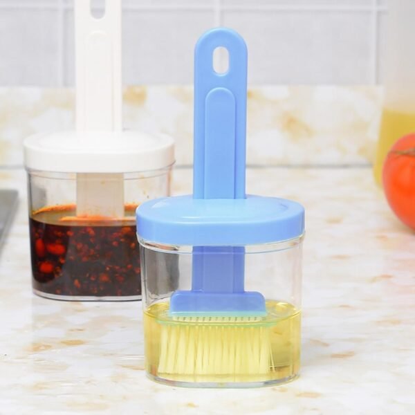 Multi-Purpose Durable Plastic Spatula with Holder (Pack of 1) - Image 3