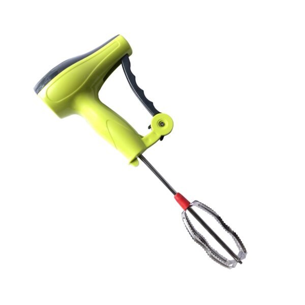 Power Free Manual Hand Blender with Stainless Steel Blades, Milk Lassi Maker, - Image 4