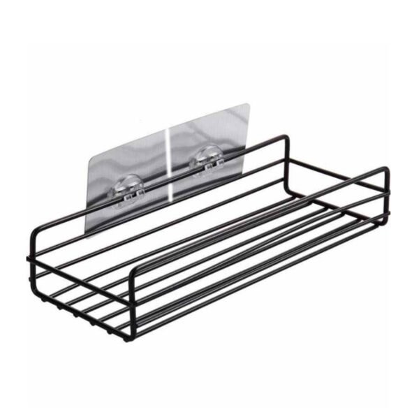 Multipurpose Wall Mount Metal Bathroom Shelf and Rack for Home and Kitchen. - Image 4
