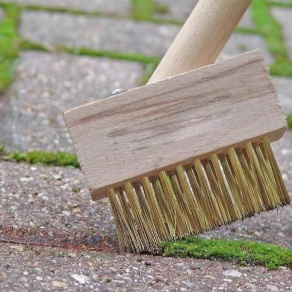 Paving Brush Wooden Block Paving Brush Patio Weed Remover Tool (1 Pc) - Image 3