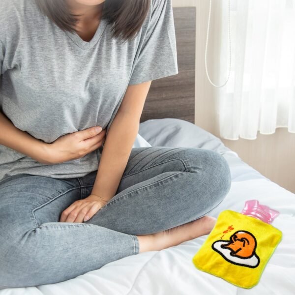 Yellow Duck Head Hot Water Bag for Pain Relief & Warmth (Cover, Small) - Image 3