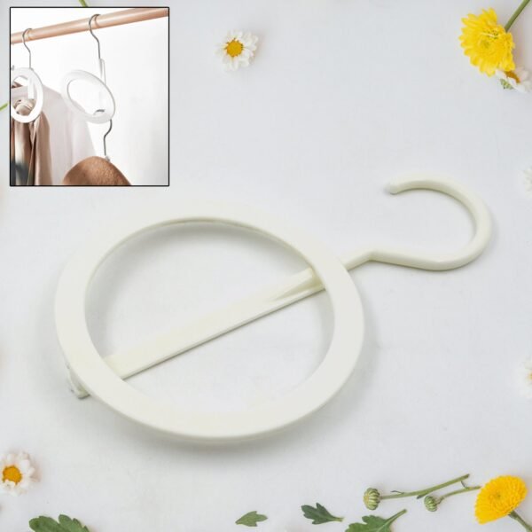 Plastic Circle Hanger for Hats, Towels & Bags (1 Pc) - Image 3