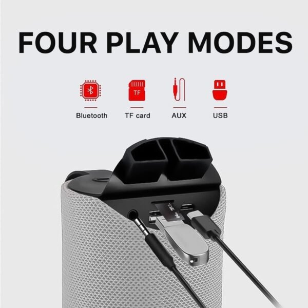 Portable Speaker / Rechargeable / Splash Proof Wireless High Sound Bluetooth - Image 4