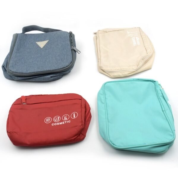Travel Wash Bag Multi-Functional Waterproof Cosmetic Storage Bag Handheld - Image 4