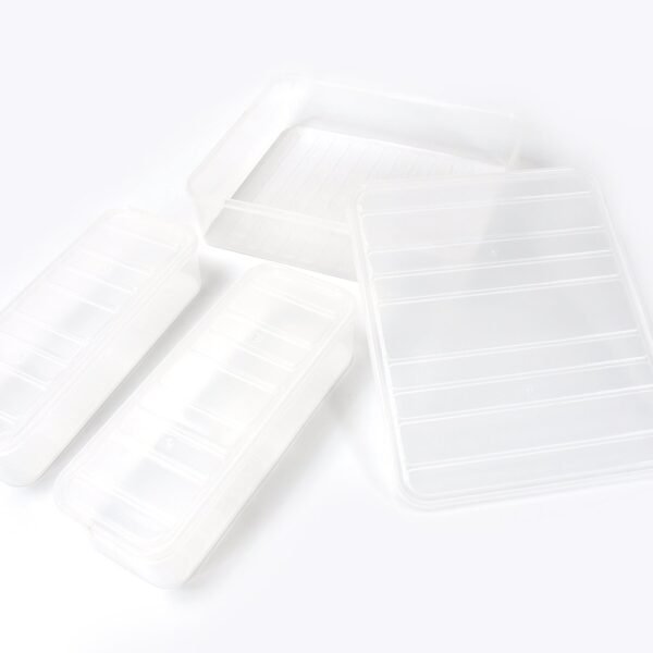 Plastic Food Storage Container for Fridge, fridge storage boxes with Lid - Image 4