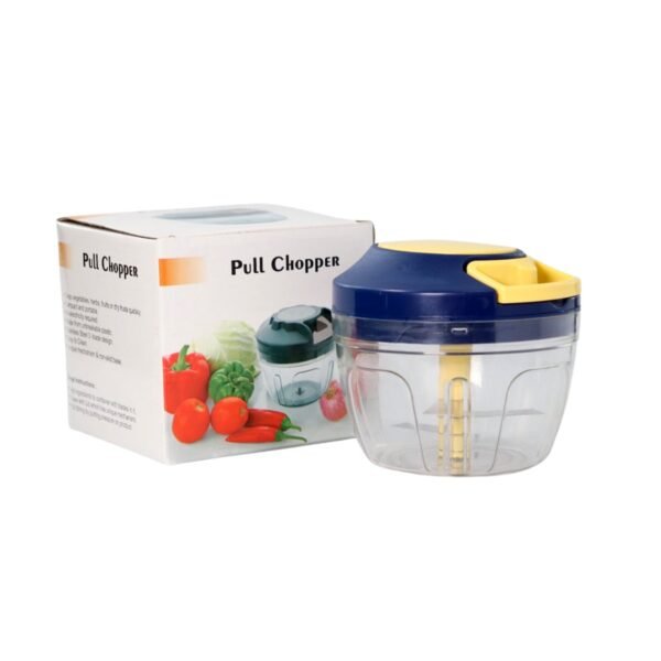 Chopper with Blades for Effortlessly Chopping Vegetables and Fruits for Your - Image 3