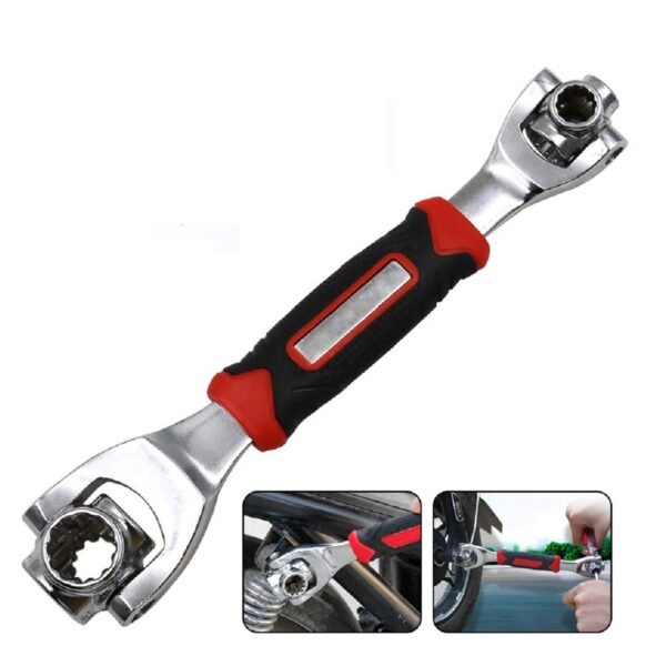 48 in 1 wrench Swivel Head Multi Tool Spanner Tools Socket Works with Spline