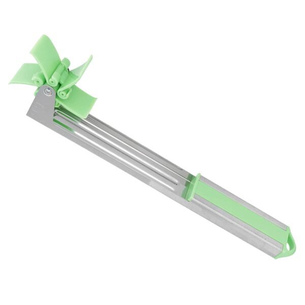 Stainless Steel Washable Watermelon Cutter ? Windmill Slicer & Peeler - Image 4