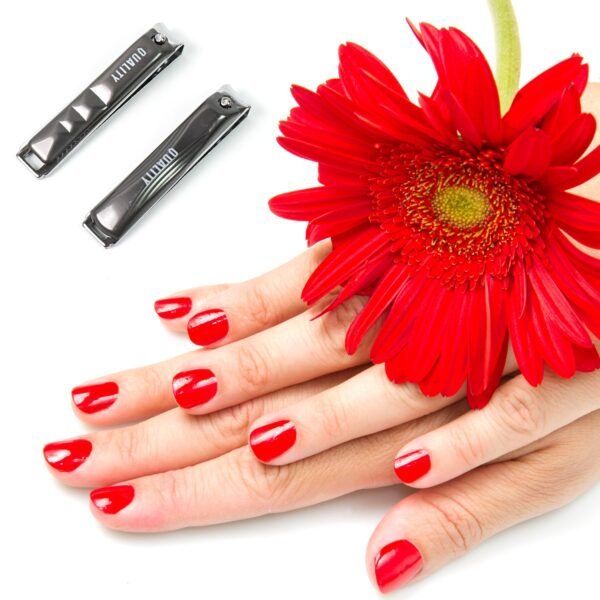 Stainless Steel Folding Portable Large Nail Clippers with Nail File (1 Pc) - Image 4